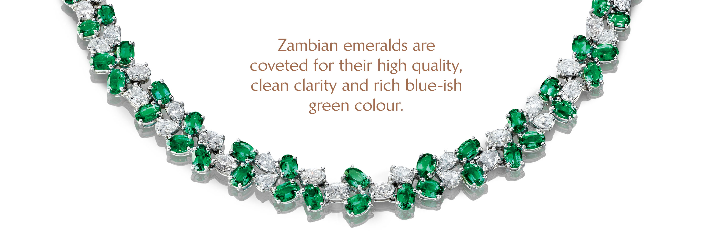 SUEN | Emerald and Diamond Necklace