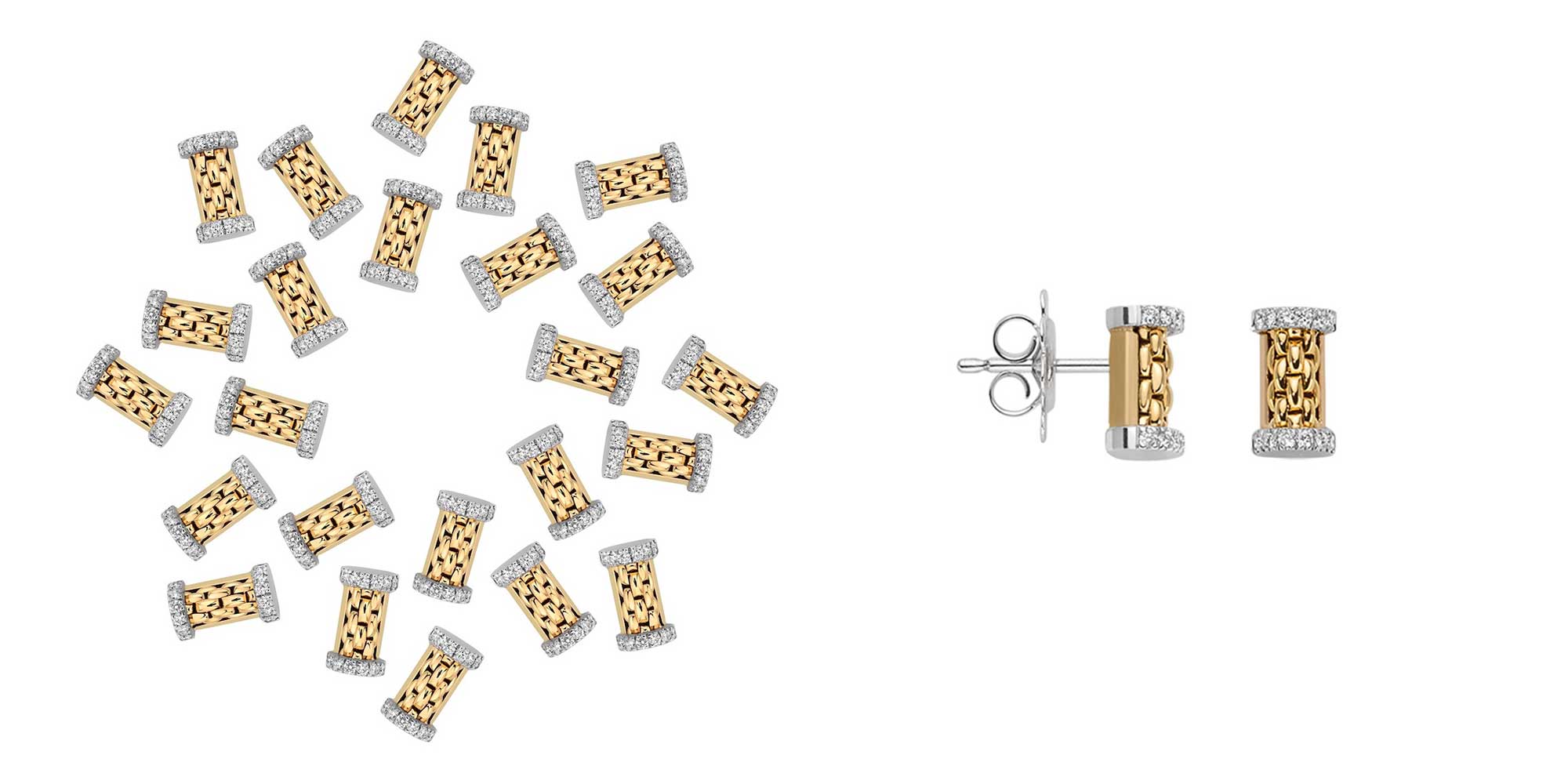 FOPE Essentials: 18k gold earrings