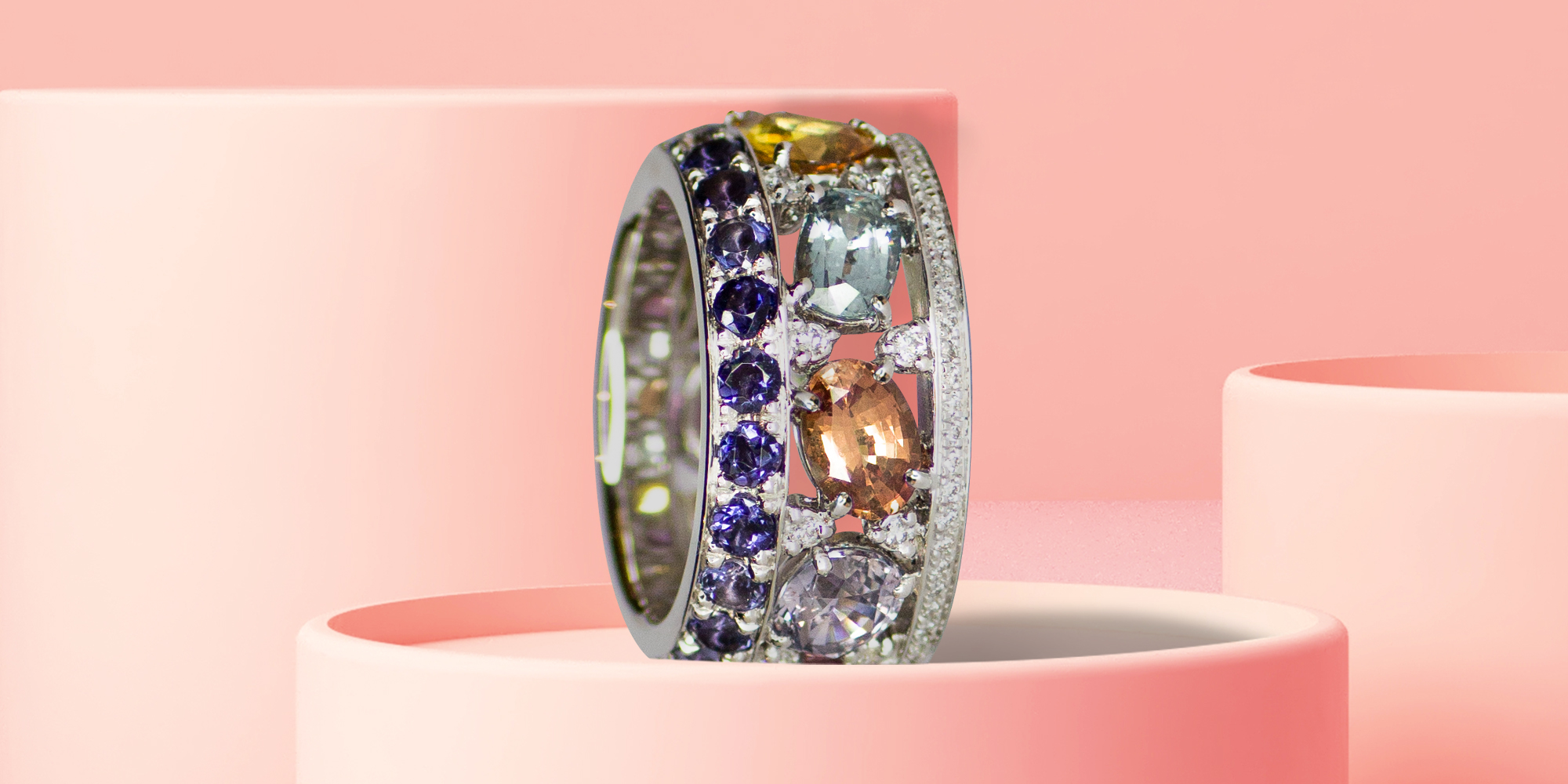 SUEN Candy: Fancy Sapphire Ring