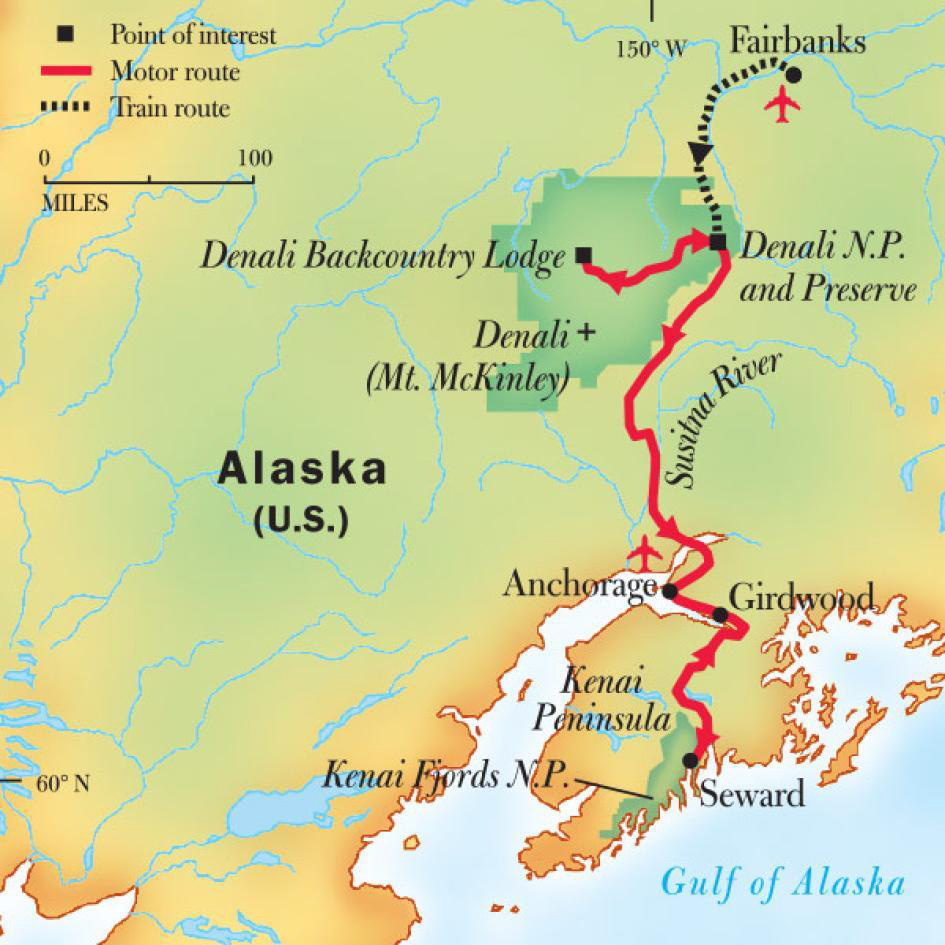 alaska map