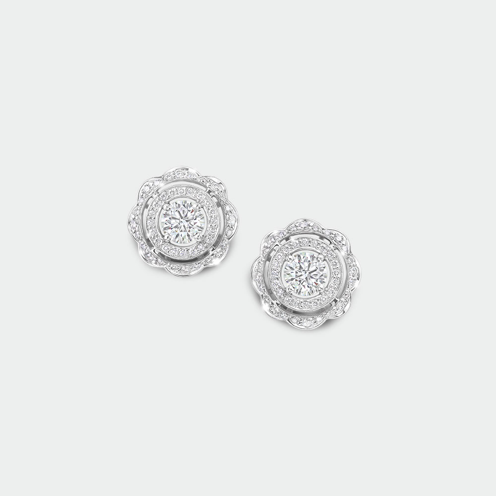 Diamond Stud Earrings | SUEN