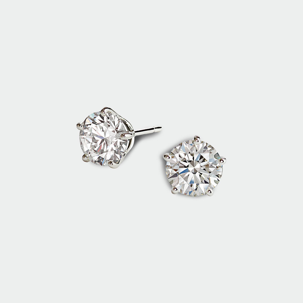 Diamond Stud Earrings | SUEN