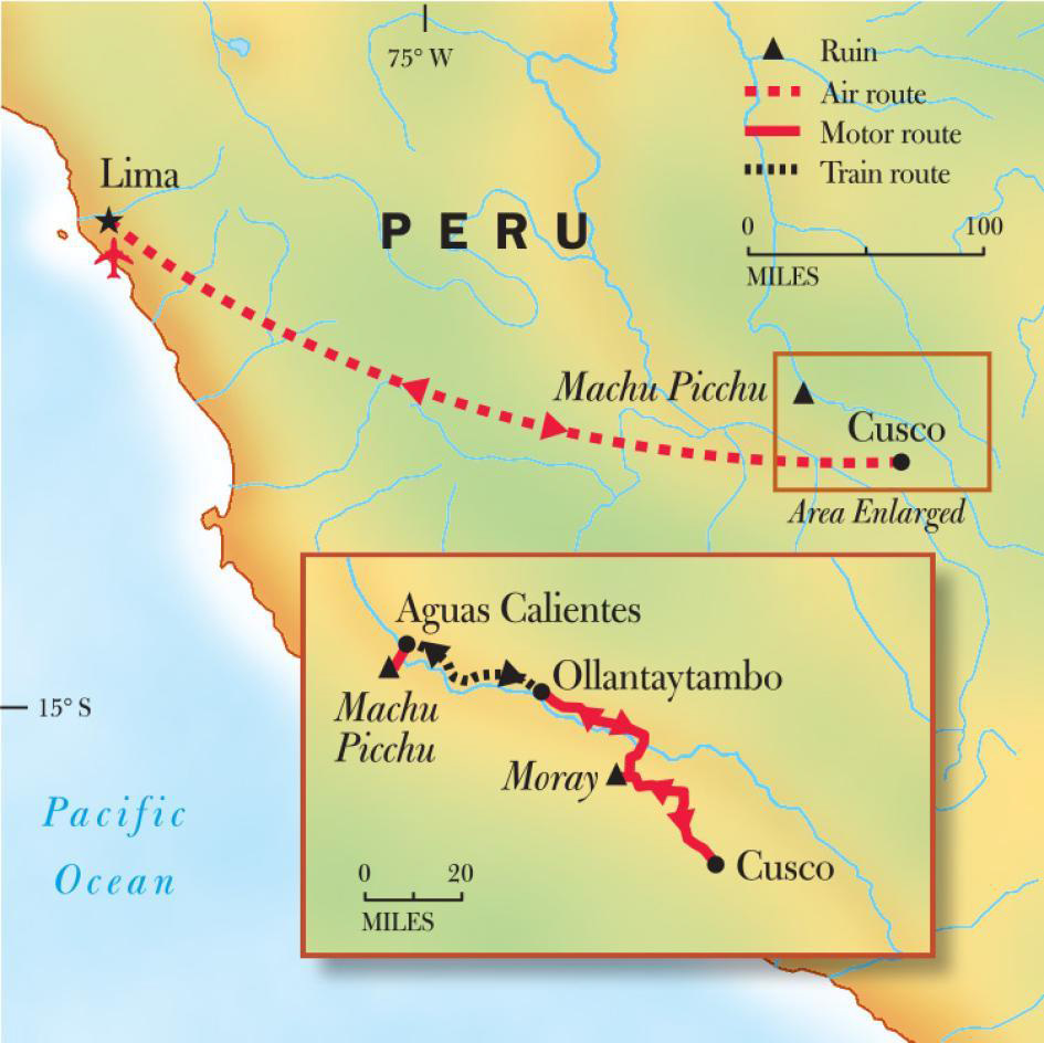 peru map